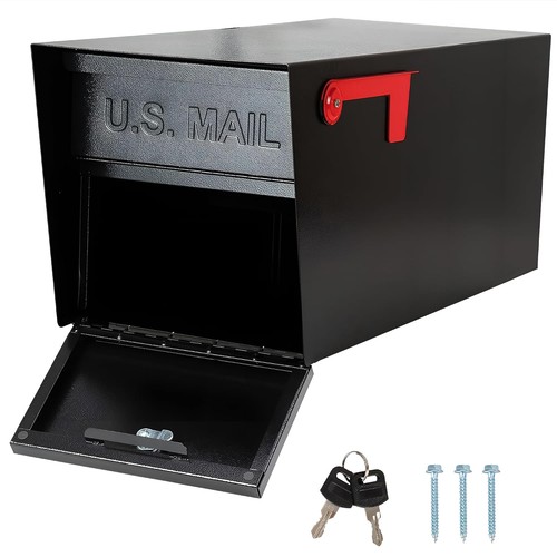 Large locking mailbox for - locking,