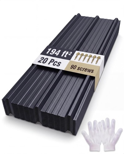 Pcs ribbed metal - 20,