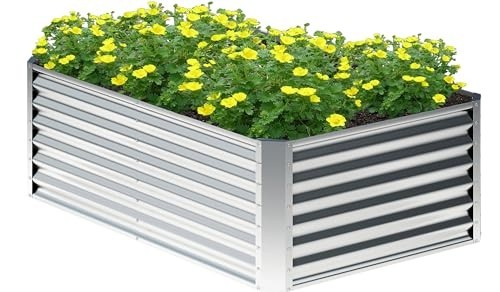Raised garden bed 4x2x2ft - bed,