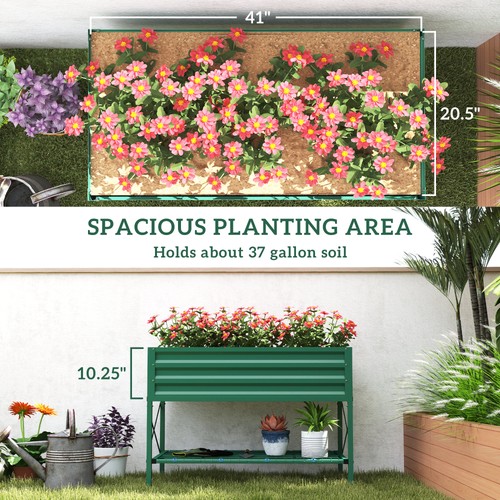 Galvanized raised garden - garden, bed